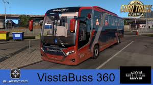 Busscar New Visstabuss 360 Scania V2 5 1 36 X For Ets 2 In 2020 Mod New Mods Trucks
