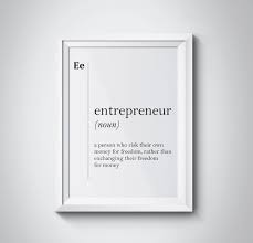 Entrepreneur Definition Entrepreneur Gift Funny Entrepreneur Poster Office Decor Dictionary Art Offi Definition Prints Entrepreneur Gifts Funny Definition