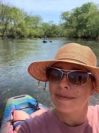 enjoying river ride in south georgia