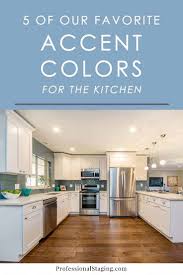 favorite accent colors for the kitchen