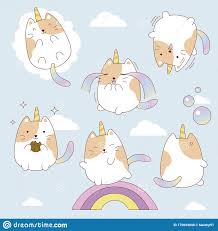 Entdecke rezepte, einrichtungsideen, stilinterpretationen und andere ideen zum ausprobieren. Kawaii Mochtegern Einhorn Clipart Satz Vektor Abbildung Illustration Von Hund Zeichnung 175094048