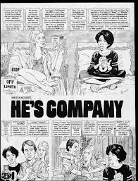 Parodied when jack walks in on chrissy in the bath and tells her she needs more bubbles when she kicks him out. Streetlaughter 393 Anita Bryant 9 Mad Magazine 2