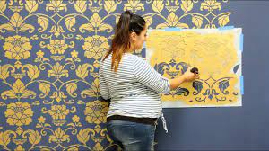 Comes, generally, in two flavors: The Complete Beginner S Guide To Wall Stenciling Royal Design Studio Stencils For Painting Walls Fe Stencils Wall Wall Stencil Patterns Accent Wall Stencil