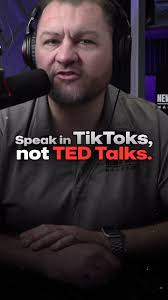 Speak in TikToks, not TED Talks. If you’re doing media, your message has to  hit fast and land hard. Nobody’s waiting for the build-up—they’re  scrolling. Be clear. Be real. Be memorable. That’s how you ...