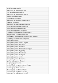 Dibutuhkan 1.tukang bangunan 2.kuli bangunan 3.tukang keramik 4.tukang aluminium 5.tukang baja ringan 6.tukang gipsum 7.tukang mebel. Savine60112 Au 47 Vanlige Fakta Om Lowongan Kerja Kuli Bangunan Karawa Bank Pembangunan Wilayah Jawa Tengah Ataupun Bpd Jateng Ialah Bank Kepunyaan Pemerintah Provinsi Jawa Tengah Yang Awal Kali Didirikan