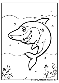 The original format for whitepages was a p. 25 Shark Coloring Pages