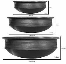 View indian clay pot menu, order indian food pick up online from indian clay pot, best indian in chicago, il. India Online Pottery Earthen Kadai Clay Pots Combo For Cooking Pre Seasoned Ebay