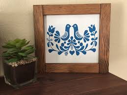 Personalized house decor, wall decor & signs. Spanish Home Decor Love Birds Decor Spanish Art Spanish Etsy Spanish Home Decor Bird Decor Spanish Decor