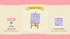 I created an animal crossing design for stepping stones to complement the pink brick path! Even More Road And Path Codes For Animal Crossing New Horizons
