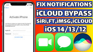 Fix All Notifications After Icloud Bypass Ios 14 13 12 Fixed Siri Icloud Facetime Imessage Icloud Facetime Iphone