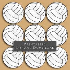 2 5 Volleyball Printable Cupcake Toppers Sports Theme Etsy In 2020 Volleyball Locker Decorations Volleyball Birthday Party Sports Theme Birthday