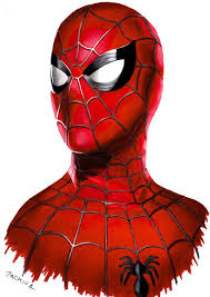 Pin By Krytox On Art Spiderman Drawing Spiderman Male Face Drawing