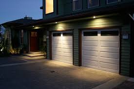 Fluorescent lights are the traditional choice for garage spaces. Exterior Garage Door Lighting Lighting Distinctions