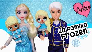 Lol juego con andre : La Familia Lol Frozen Con El Hermano Travieso Munecas Y Juguetes Con Andre Youtube