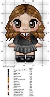 Hermione Granger Harry Potter Pattern Harry Potter Cross Stitch Pattern Cross Stitch Harry Potter Harry Potter Perler Beads