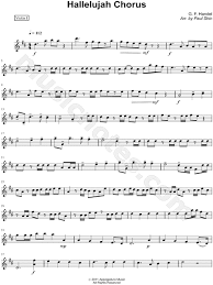 Try our unlimited sheet music subscription plan for free. George Frederick Handel Hallelujah Chorus Violin I String Quartet Sheet Music Violin Solo In D Major Download Print Sku Mn0096436