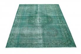 Türkis ist eine facettenreiche mischfarbe im spektrum zwischen blau und grün. Vintage Teppich Turkis In 300x220 1001 3681 Carpetido De