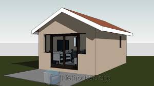 Here is a plan for a dwelling that measures 24 x 24 feet, has one bedroom and concrete flooring. 1 Bedroom House Plan Pdf South Africa House Designs Nethouseplansnethouseplans