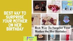 This beautiful necklace includes four intertwining rings that can each be personalized with up to 18 characters. Best Way To Surprise Your Mother On Her Birthday