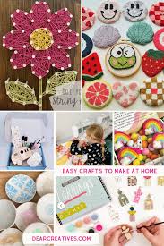 ‪Crafts To Make At Home: 15 Fun And Easy Hobbies & Crafts! Dear Creatives‬‏