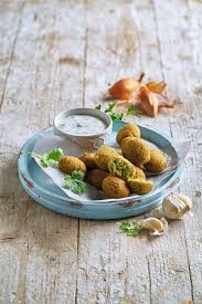 Falafel Con Salsa De Yogur Falafels Yaourt Falafel