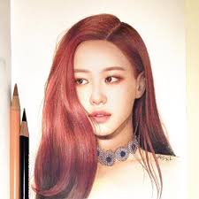 Pin By Rebeca Lugones On Dibujos With Images Blackpink Blackpink Rose Kpop Drawings