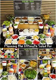 Pasta bar ideas for your next dinner party although they might not look it, both a pasta bar and burger buffet are not at all difficult to put together, by the way. Ultimate Salad Bar Foods To Serve Moms Munchkins Party Food Bars Salad Bar Party Party Food Buffet