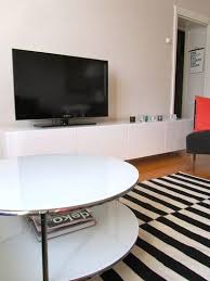 A glass coffee table makes for an elegant, subtle addition to the room, while a coffee table with storage is perfect for creating space for a striking centerpiece. Ikea Strind Coffee Table Blograsa Com
