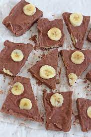 Chocolate Banana Frozen Yogurt Bark My Fussy Eater Easy Kids Recipes Recipe Frozen Yogurt Bark Yogurt Bark Recipe Yogurt Bark