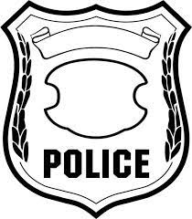 Plus, it's an easy way to celebrate each season or special holidays. Hoe To Draw Badge Coloring Page Coloring Sky Police Badge Police Police Birthday