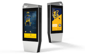 Download Dual Side Digital Advertising Kiosk Keewin Display