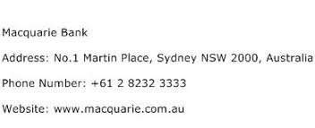 Bank of america investment banking analyst reviews. Macquarie Bank Address Contact Number Of Macquarie Bank