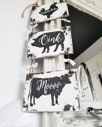Choose from designer, heavy duty aluminum & reflective custom farm signs. 50 Best Farmhouse Kitchen Decor And Design Ideas For 2021