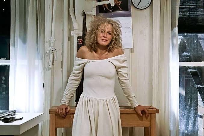 Glenn Close Walked Her Dog While Wearing Bloody Fatal Attraction Dress