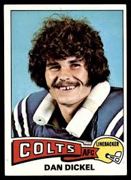 Amazon.com: 1975 Topps # 476 Dan Dickel Baltimore Colts (Football Card) EX  Colts Iowa : Collectibles & Fine Art