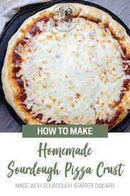 Easy Sourdough Pizza Crust Recipe Amy K Fewell Recipe Sourdough Pizza Crust Sourdough Pizza Vegetarian Recipes Easy
