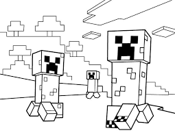 Maybe you would like to learn more about one of these? Minecraft Coloring Page