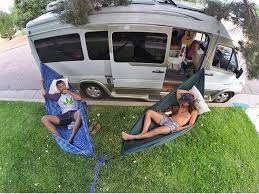 Addition Of Some External Hooks And We Can Have Two Hammocks Perfect Sprinter Van Busje Kamperen