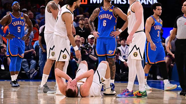 Lu Dort Apologizes to Nikola Jokic After Flagrant Foul on Video in  Thunder's Win vs. Nuggets