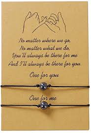 Pinky promise i ll still love your garden. Amazon Com Estarcontigo Pinky Promise Bracelet 2 Pcs Long Distance Matching Relationship String Bracelets For Men Women Couples Friends Clothing