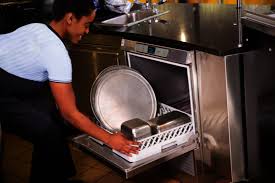 With rack for bowls and cups; Lxe Base Undercounter Commercial Dishwasher From Hobart