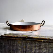 Vintage French Copper Pan Copper Pans French Vintage Copper Kitchen