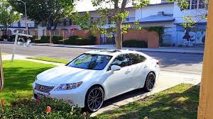 Lexus Es 350 With Custom Wheels Custom Wheels Mustang Wheels Lexus Es