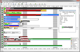 live scheduling drag drop gantt chart view in aspectpl