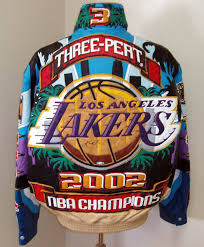 The los angeles lakers are honoring kobe bryant with their 2020 championship rings. 2002 Lakers 3 Peat Leather Jacket Jeff Hamilton Exclusive Leather Jackets Nba Jacket Jackets Men Fashion Denim Jacket Men