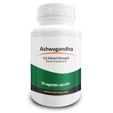Buy Real Herbs Ashwagandha Root Extract 3500mg 5:1 Caps | ShopHealthy.in