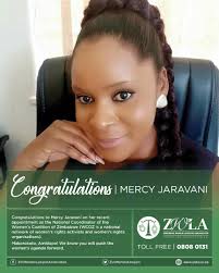 Congratulations to our member Mercy Jaravani Women's Coalition of Zimbabwe  #SheLeads