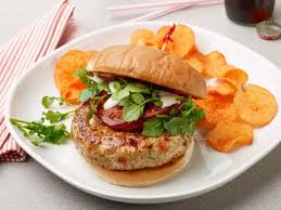 Terrific Turkey Burger Recipe Food Network Recipes Diner Recipes Turkey Burger