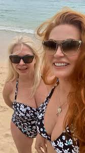 We got matching outfits like a couple-a-idiots. #stroke #openforbusiness