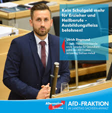 Hardy güssau (cdu), zurückgetreten am 21. Afd Fraktion Lsa On Twitter Ulrich Siegmund Zur Aktuellen Debatte Der Spd Schulgeldfreiheit Fur Erzieher Und Gesundheitsberufe Neue Wege In Der Beruflichen Bildung Ltlsa Plenum Afd Https T Co Ydgqehcdfv Https T Co Cribvdws4y